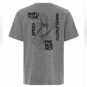 Gray Graphic 68th GRAMMYs Soundwave T-Shirt